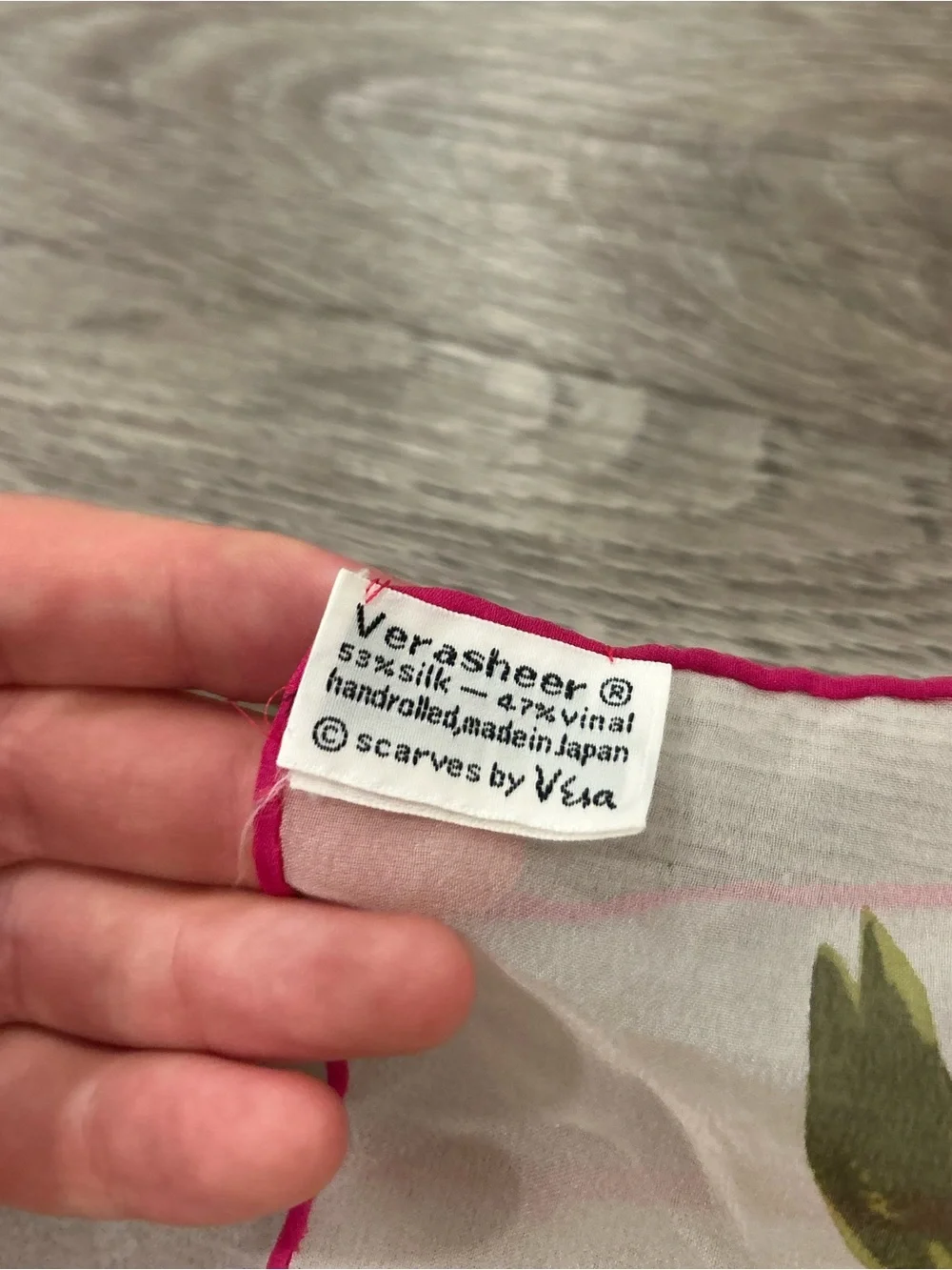 Vera Wang lightweight sheer